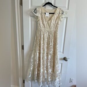 One Loved Babe embroidered dress